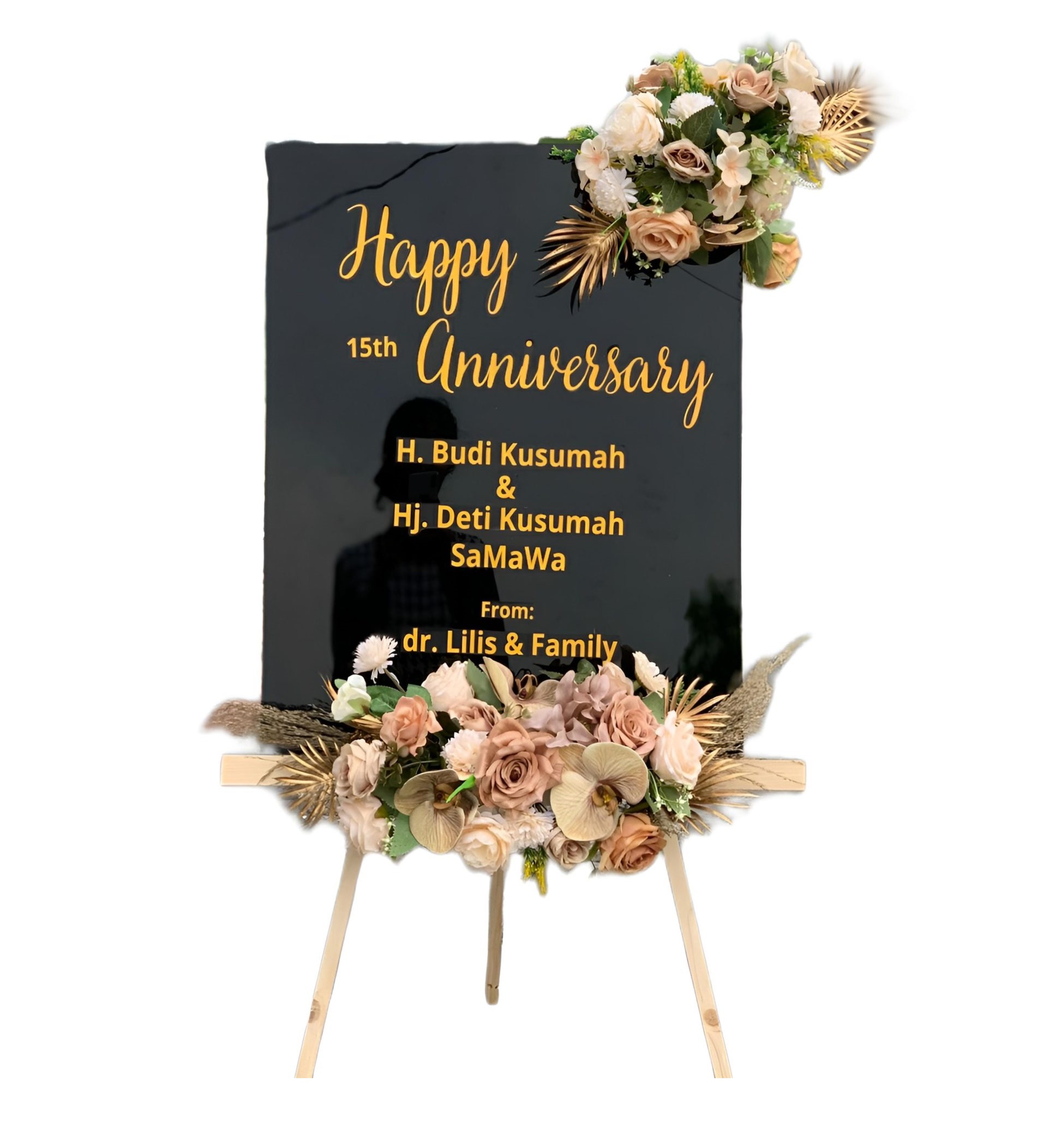 Papan Bunga Akrilik Lubuk Linggau Timur I